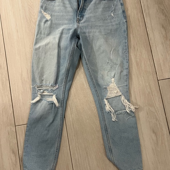 Abercrombie & Fitch Light Blue High Rise Skinny Jeans - Picture 2 of 5